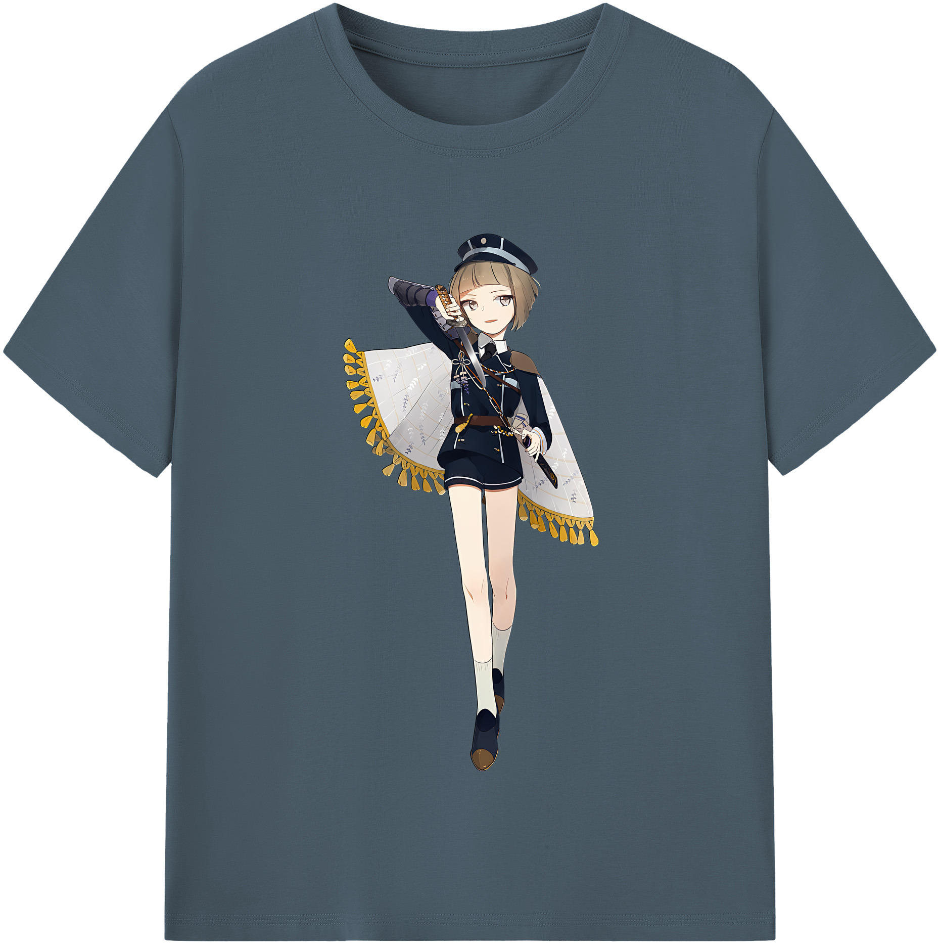 （画像用） 刀剣乱舞 Touken Ranbu 綿100％半袖Tシャツ（フロントプリント）